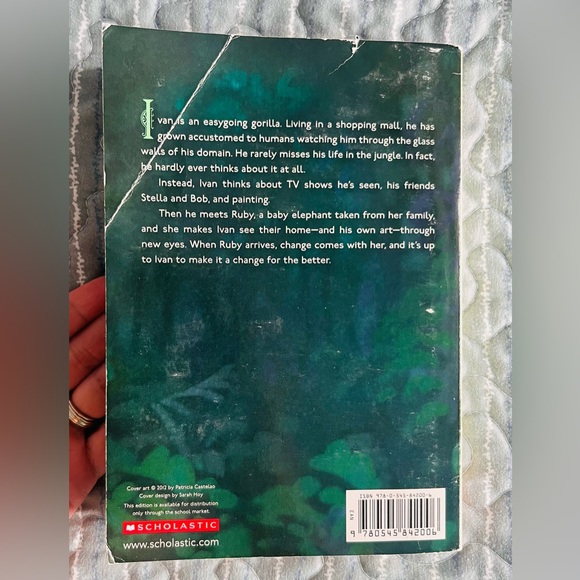 The One & Only Ivan - paperback - Picture 2 of 2